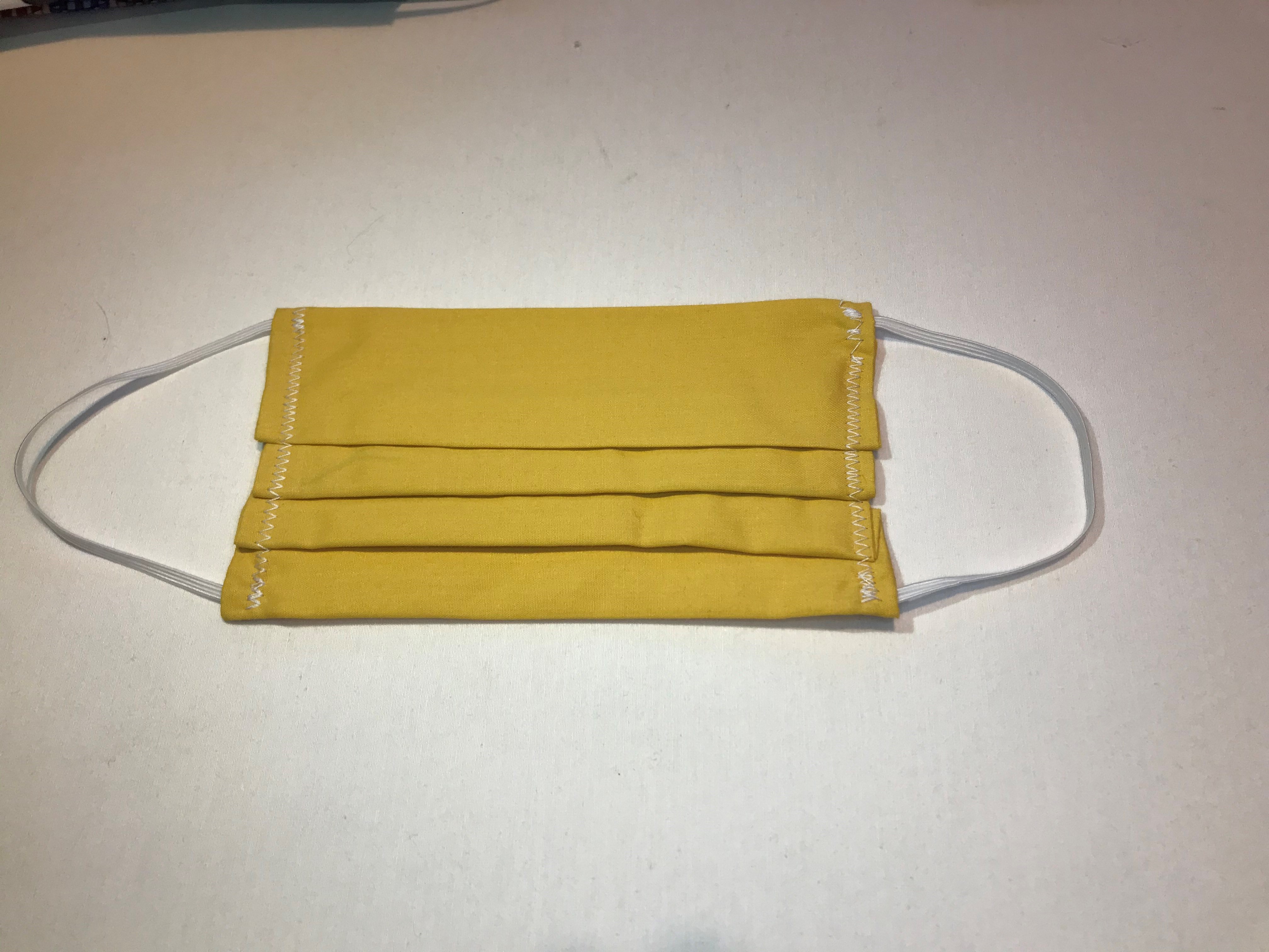 Child’s Face Mask – Bright Yellow