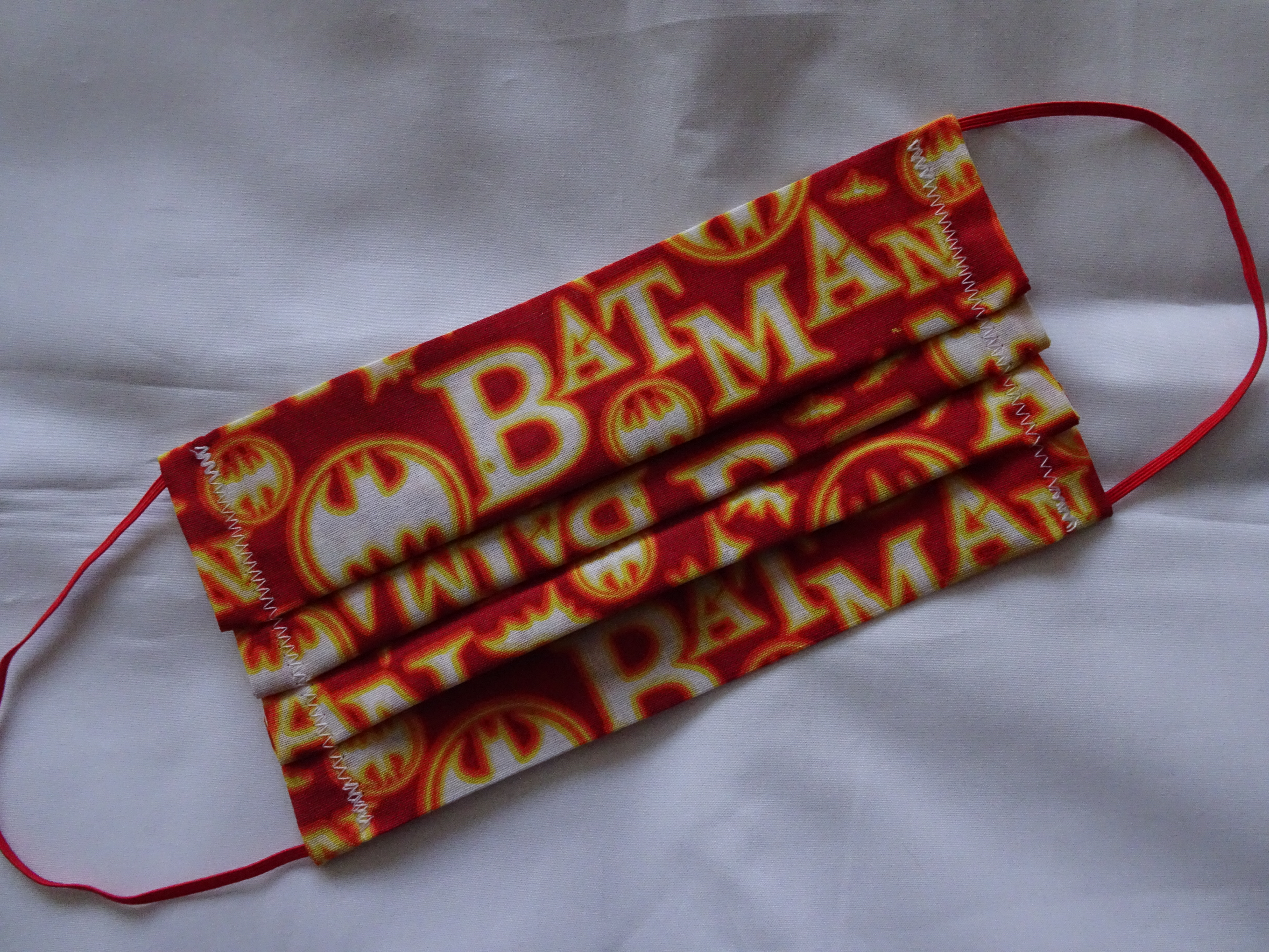 Adult Face Mask – Batman Red