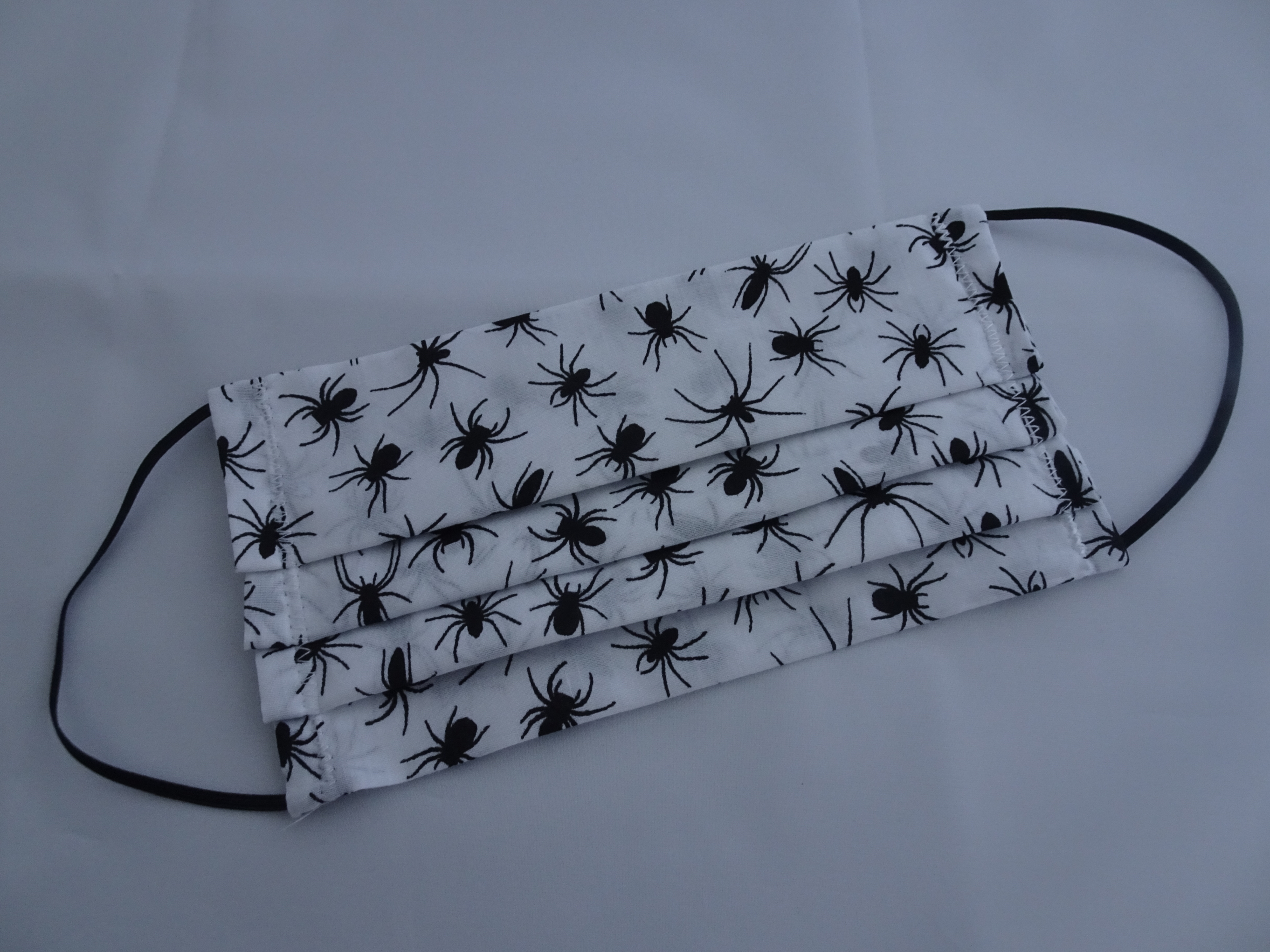 Adult Face Mask Halloween Spiders Moor Sewing